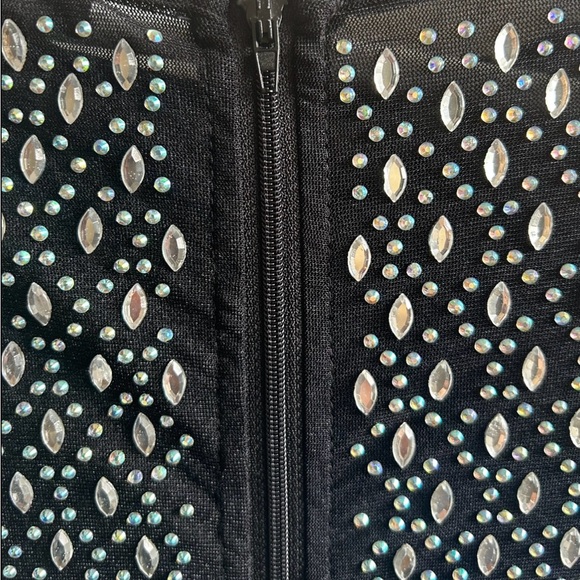 Fashion Nova, Very unique, Beautiful Sparkly bodysuit, size XL, New with tags - Picture 8 of 8